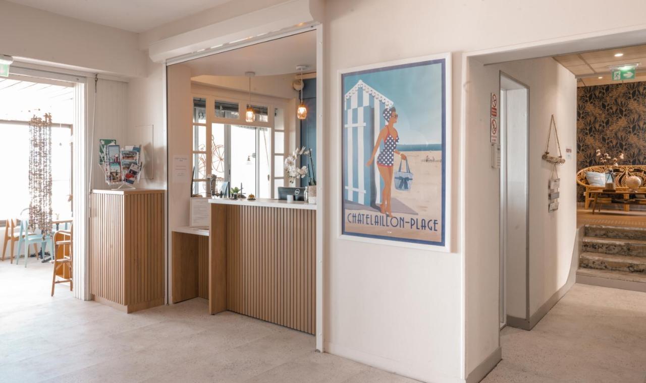 Hotel Le Rivage Vue Sur Mer - Châtelaillon-Plage المظهر الخارجي الصورة
